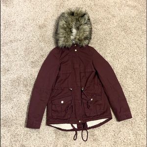 H&M fur jacket